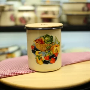 بانکه استوانه لعابی سایز L مدل یونی‌سان